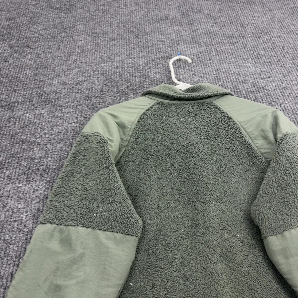 Peckham Fleece Jacket Mens S Green Polyester Gen III Cold Weather Tactical